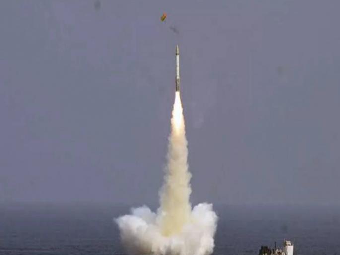 Now India's enemy will be eliminated from sea too, successful test of nuclear ballistic missile from INS Arighat | आता समुद्रातुनही भारताचा शत्रूचा खात्मा होणार, आयएनएस अरिघाटातून अणुबॅलिस्टिक क्षेपणास्त्राची यशस्वी चाचणी Now India's enemy will be eliminated from sea too, successful test of nuclear ballistic missile from INS Arighat | आता समुद्रातुनही भारताचा शत्रूचा खात्मा होणार, आयएनएस अरिघाटातून अणुबॅलिस्टिक क्षेपणास्त्राची यशस्वी चाचणी