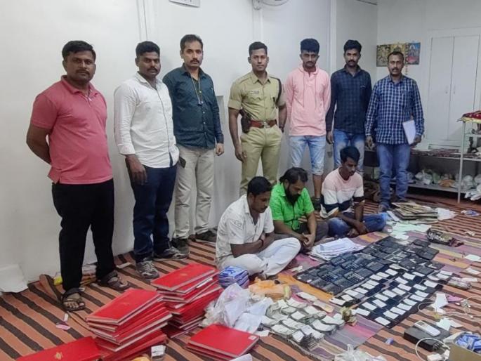 High-profile Matka headquarter busted in Beed; A 'game' to be played from the abandoned castle | बीडमध्ये हायप्रोफाईल मटका अड्ड्याचा पर्दाफाश; पडक्या वाड्यातील 'हेडकॉर्टर'मधून चालायचा 'खेळ' High-profile Matka headquarter busted in Beed; A 'game' to be played from the abandoned castle | बीडमध्ये हायप्रोफाईल मटका अड्ड्याचा पर्दाफाश; पडक्या वाड्यातील 'हेडकॉर्टर'मधून चालायचा 'खेळ'