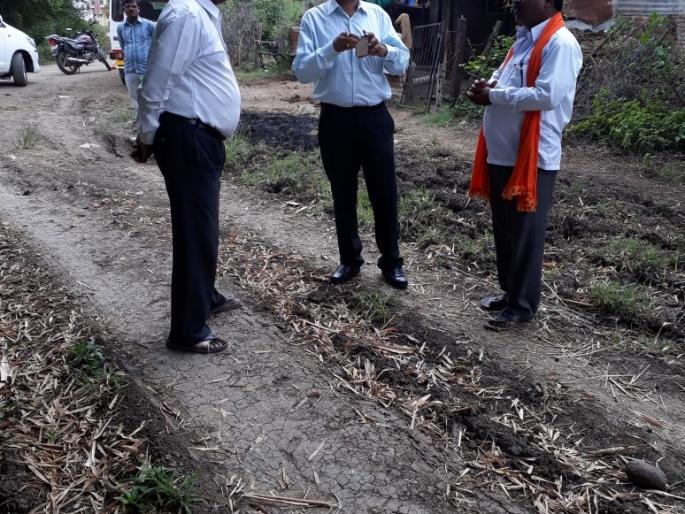 Incomplete work survey! | अपूर्ण कामाची पाहणी ! Incomplete work survey! | अपूर्ण कामाची पाहणी !