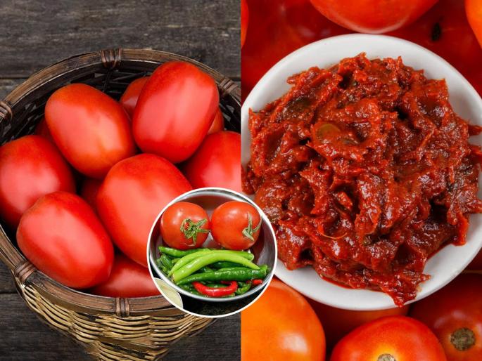 tomato thecha recipe, how to make tomato thecha, tomato chutney recipe, instant tomato chutney in just 5 minutes  | मुसळधार पावसात भाज्या महागल्या? करा २ टोमॅटोंचा ठेचा फक्त ५ मिनिटांत, जेवणाचा बेत होईल मस्त