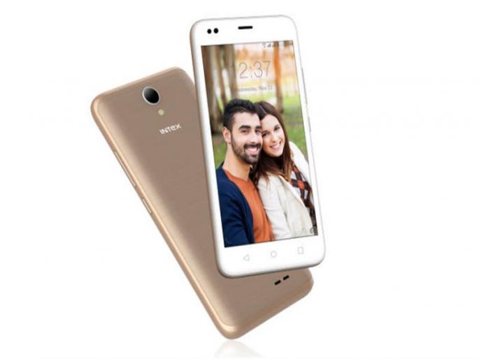Intex's cheap smartphone | इंटेक्सचा किफायतशीर स्मार्टफोन Intex's cheap smartphone | इंटेक्सचा किफायतशीर स्मार्टफोन