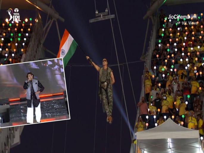 IPL 2024 Opening Ceremony Live Akshay Kumar, Tiger Shroff, Sonu Nigam, AR Rahman, Neeti Mehan and Mohit Chauhan graced the opening ceremony | IPL 2024 Opening Ceremony Live: वंदे मातरम...! कलाकार थिरकले; प्रेक्षकांनी घेतला गायनाचा आस्वाद, पाहा झलक