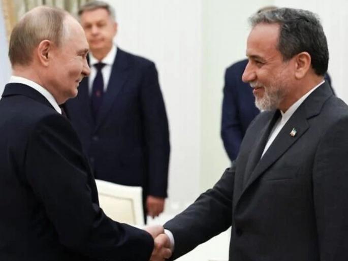Iran seeks help from Russia; Foreign Minister Abbas Araghchi meets Putin in Moscow | इराणने रशियाकडे मागितली मदत; परराष्ट्र मंत्री अराघची यांनी मॉस्कोमध्ये पुतिन यांची घेतली भेट Iran seeks help from Russia; Foreign Minister Abbas Araghchi meets Putin in Moscow | इराणने रशियाकडे मागितली मदत; परराष्ट्र मंत्री अराघची यांनी मॉस्कोमध्ये पुतिन यांची घेतली भेट