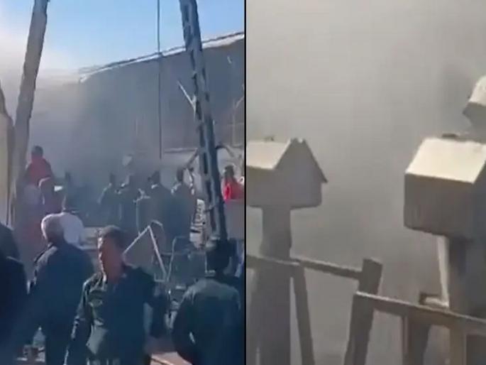 Military helicopter crashes in Iran as US prepares for attack; Tensions rise in nuclear project area | अमेरिका हल्ल्याच्या तयारीत असताना इराणमध्ये सैन्याचे हेलिकॉप्टर कोसळले; अणूप्रकल्पाच्या भागात खळबळ Military helicopter crashes in Iran as US prepares for attack; Tensions rise in nuclear project area | अमेरिका हल्ल्याच्या तयारीत असताना इराणमध्ये सैन्याचे हेलिकॉप्टर कोसळले; अणूप्रकल्पाच्या भागात खळबळ