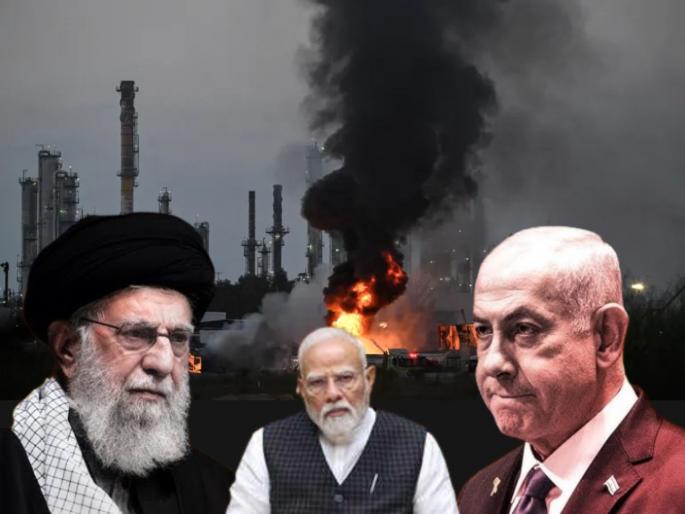 Iran Israel Conflict Explained: crude oil prices will rise after war, how will it affect India? | Iran Israel Conflict Explained: युद्धाच्या आगीत तेल पेटणार, भारतावर कसा परिणाम होणार? Iran Israel Conflict Explained: crude oil prices will rise after war, how will it affect India? | Iran Israel Conflict Explained: युद्धाच्या आगीत तेल पेटणार, भारतावर कसा परिणाम होणार?