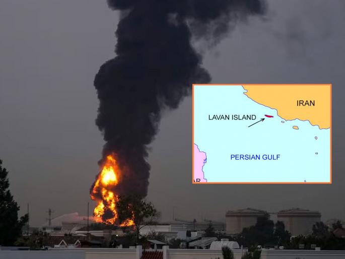 Iran Oil Refinery Blast: Betrayer with Iran? A massive explosion at the oil refinery on Lavan Island within hours of the ceasefire, the world's ears perked up... | इराणसोबत धोका? सीझफायरनंतर काही तासांतच लावन बेटावरील तेल रिफायनरीमध्ये भीषण स्फोट, जगाचे कान टवकारले... Iran Oil Refinery Blast: Betrayer with Iran? A massive explosion at the oil refinery on Lavan Island within hours of the ceasefire, the world's ears perked up... | इराणसोबत धोका? सीझफायरनंतर काही तासांतच लावन बेटावरील तेल रिफायनरीमध्ये भीषण स्फोट, जगाचे कान टवकारले...