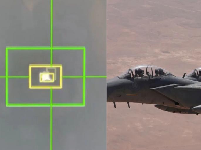 World War breaks out near the Strait of Hormuz! Iran claims to have shot down an American 'F-15' fighter jet; Watch thrilling video! | होर्मुज बेटाजवळ महायुद्ध पेटले! इराणने अमेरिकेचे 'F-15' लढाऊ विमान पाडल्याचा दावा; पाहा थरारक व्हिडिओ! World War breaks out near the Strait of Hormuz! Iran claims to have shot down an American 'F-15' fighter jet; Watch thrilling video! | होर्मुज बेटाजवळ महायुद्ध पेटले! इराणने अमेरिकेचे 'F-15' लढाऊ विमान पाडल्याचा दावा; पाहा थरारक व्हिडिओ!