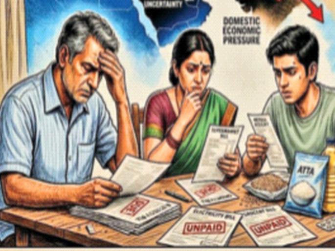 Iran War: 2.5 million Indians will be pushed into poverty due to war | युद्धाने गरिबीच्या खाईत लोटले जाणार २५ लाख भारतीय, चिंता वाढवणारी आकडेवारी आली समोर Iran War: 2.5 million Indians will be pushed into poverty due to war | युद्धाने गरिबीच्या खाईत लोटले जाणार २५ लाख भारतीय, चिंता वाढवणारी आकडेवारी आली समोर