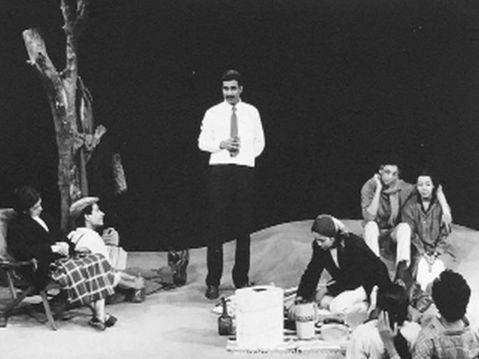 Irrfan Khan starring in NSD's campus | एनएसडीच्या कॅम्पसमध्ये बहरला इरफान खानचा अभिनय