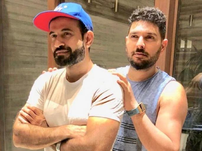 Irfan Pathan and Yuvraj Singh involve in a funny banter on twitter | इरफान पठाननं करून दिली युवराज सिंगला त्याच्या निवृत्तीची आठवण; ट्विटरवर जुगलबंदी