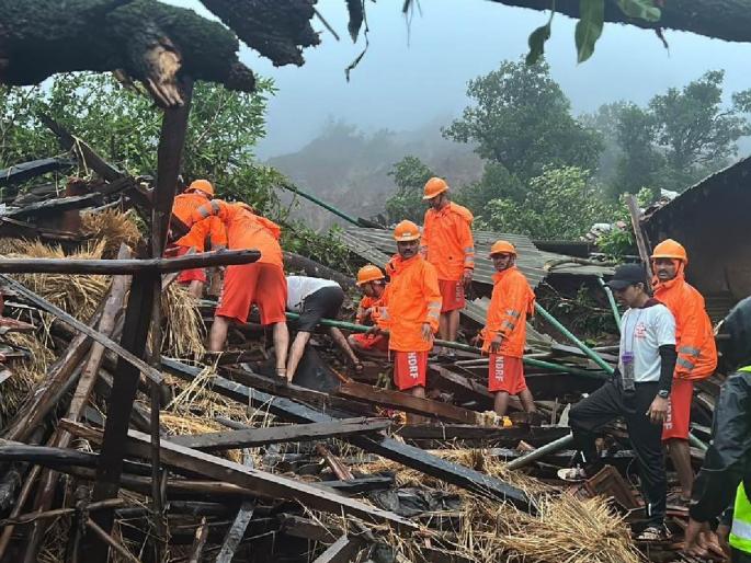 Irshalwadi: Death toll rises to 27; 5 more bodies found; 78 people are still under the rubble | इर्शाळवाडी : मृतांचा आकडा २७ वर; आणखी ५ मृतदेह सापडले; अद्याप ७८ जण ढिगाऱ्याखाली Irshalwadi: Death toll rises to 27; 5 more bodies found; 78 people are still under the rubble | इर्शाळवाडी : मृतांचा आकडा २७ वर; आणखी ५ मृतदेह सापडले; अद्याप ७८ जण ढिगाऱ्याखाली