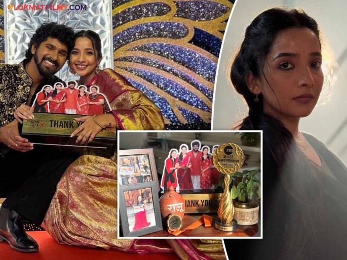 'Lakhat Ek Aamcha Dada' Serial bids farewell! Isha Sanjay gets emotional; says- "You will get a lot of sets but no house..." | 'लाखात एक आमचा दादा'ने घेतला निरोप! ईशा संजय झाली भावुक; म्हणाली- "सेट खूप मिळतील पण घर नाही..."