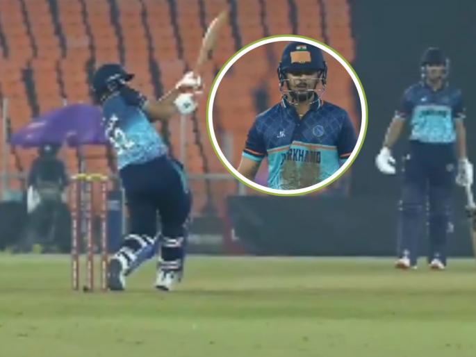 Jharkhand vs Tripura Ishan Kishan Hit 45 Ball Handred In SMAT Virat Fifty Syed Mushtaq Ali Trophy Elite 2025 | SMAT 2025 : इशान किशनचं 'शानदार' शतक; विराटची नाबाद फिफ्टी अन्... (VIDEO)