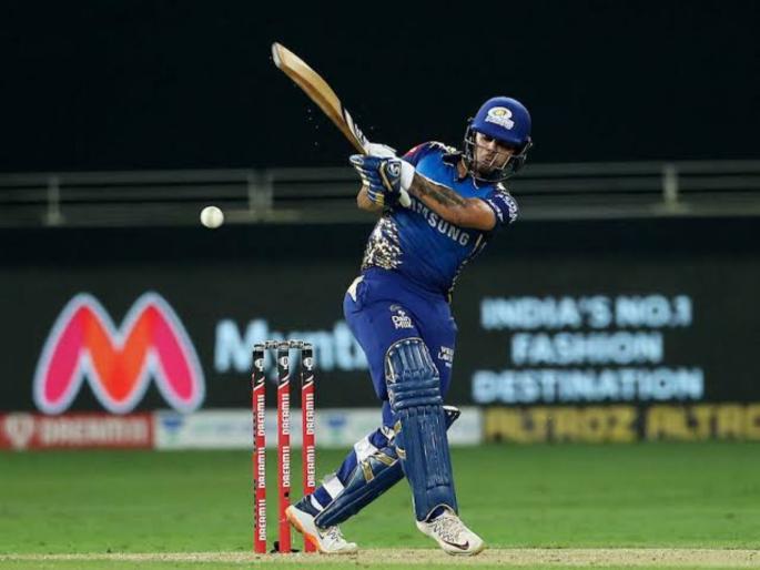 11 sixes, 19 fours: Ishan Kishan slams breathtaking ton in Vijay Hazare Trophy, Mumbai Indians react | 11 sixes, 19 fours: मुंबई इंडियन्सच्या इशान किशनची फटकेबाजी; नोंदवली विक्रमी खेळी