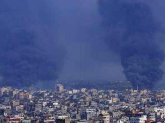 Israel attack on Syria airstrikes damascus aleppo international airports amid war with Hamas | हमासशी युद्ध सुरू असतानाच इस्रायलचे सिरियावर हवाईहल्ले; दोन विमानतळांवर सोडली रॉकेट्स