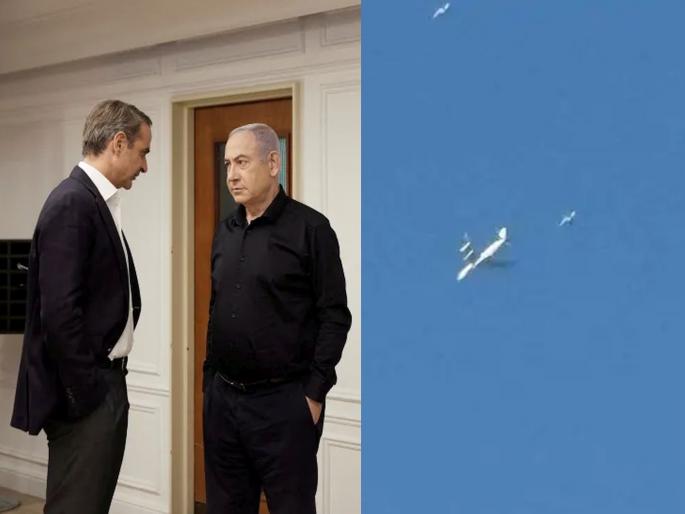 Israel vs Iran War: Something big is going to happen...! Netanyahu left the country under the protection of two fighter jets; Private company planes also left Israel... | काहीतरी मोठे घडणार...! दोन लढाऊ विमानांच्या संरक्षणात नेतन्याहूंनी देश सोडला; खासगी कंपन्यांची विमानेही इस्रायलबाहेर निघाली... Israel vs Iran War: Something big is going to happen...! Netanyahu left the country under the protection of two fighter jets; Private company planes also left Israel... | काहीतरी मोठे घडणार...! दोन लढाऊ विमानांच्या संरक्षणात नेतन्याहूंनी देश सोडला; खासगी कंपन्यांची विमानेही इस्रायलबाहेर निघाली...