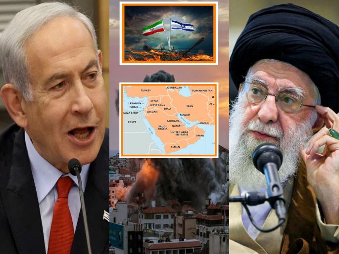 Now 3 people have surrounded Israel, fierce attacks from all three sides Iran has fired 70 missiles These big cities are on target | आता ३ जणांनी इस्रायलला घेरलं, तिन्ही बाजूंनी भीषण हल्ले; इराणनं डागले 70 मिसाइल! ही मोठी शहरं निशाण्यावर Now 3 people have surrounded Israel, fierce attacks from all three sides Iran has fired 70 missiles These big cities are on target | आता ३ जणांनी इस्रायलला घेरलं, तिन्ही बाजूंनी भीषण हल्ले; इराणनं डागले 70 मिसाइल! ही मोठी शहरं निशाण्यावर
