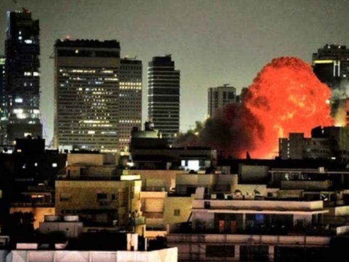 Israel and Iran trade strikes on fifth day of conflict | इस्रायल-इराण यांचे एकमेकांवर बॉम्ब; सरकारी न्यूज चॅनेलच्या इमारतीवर हल्ले Israel and Iran trade strikes on fifth day of conflict | इस्रायल-इराण यांचे एकमेकांवर बॉम्ब; सरकारी न्यूज चॅनेलच्या इमारतीवर हल्ले