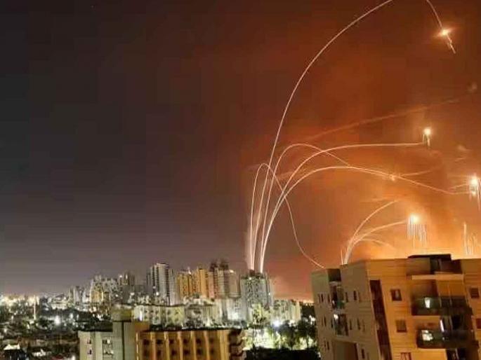 Israel-Palestine Conflict: Clashes intensify in Gaza, Israeli airstrikes, 24 Palestinians dead, rocket attack by extremists | गाझामध्ये संघर्ष तीव्र, इस्राईलकडून तुफानी हवाई हल्ला, २४ पॅलेस्टाईनींचा मृत्यू, कट्टरतावाद्यांकडून रॉकेट हल्ला Israel-Palestine Conflict: Clashes intensify in Gaza, Israeli airstrikes, 24 Palestinians dead, rocket attack by extremists | गाझामध्ये संघर्ष तीव्र, इस्राईलकडून तुफानी हवाई हल्ला, २४ पॅलेस्टाईनींचा मृत्यू, कट्टरतावाद्यांकडून रॉकेट हल्ला