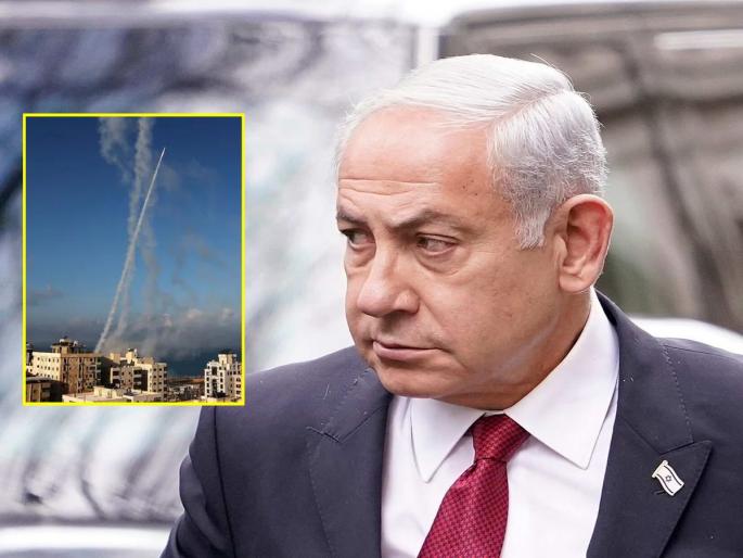 Let's teach the enemy a lesson like this...! Netanyahu orders air force, army to destroy Gaza strip after hamas rocket attack, war declare | शत्रूला असा धडा शिकवू...! नेतन्याहूंचे हवाई दल, लष्कराला गाझा पट्टीच उध्वस्त करण्याचे आदेश