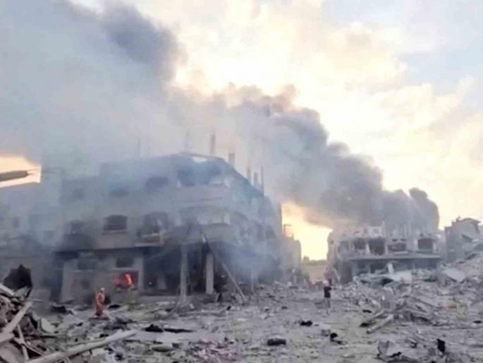 Israel strikes again in Jabaliya, northern Gaza Strip, killing more than 20 people | उत्तर गाझा पट्टीच्या जबलियामध्ये इस्रायलने पुन्हा हल्ला केला, २० हून अधिक लोक ठार Israel strikes again in Jabaliya, northern Gaza Strip, killing more than 20 people | उत्तर गाझा पट्टीच्या जबलियामध्ये इस्रायलने पुन्हा हल्ला केला, २० हून अधिक लोक ठार