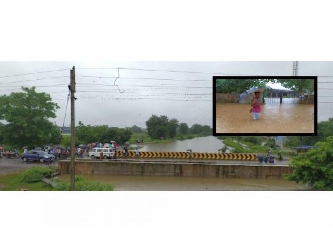Heavy rains in Arjuni Morgaon taluka of gondia; Water from the Etiadoh Dam canal to the low lying areas | Gondia | अर्जुनी मोरगाव तालुक्यात अतिवृष्टी; इटियाडोह धरणाच्या कालव्यावरून सखल भागात पाणी Heavy rains in Arjuni Morgaon taluka of gondia; Water from the Etiadoh Dam canal to the low lying areas | Gondia | अर्जुनी मोरगाव तालुक्यात अतिवृष्टी; इटियाडोह धरणाच्या कालव्यावरून सखल भागात पाणी