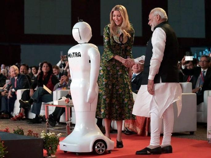 Prime Minister Narendra Modi's 'gift' | पंतप्रधान नरेंद्र मोदींनी इवांका ट्रम्पला दिली लक्षात राहिल अशी 'भेटवस्तू' Prime Minister Narendra Modi's 'gift' | पंतप्रधान नरेंद्र मोदींनी इवांका ट्रम्पला दिली लक्षात राहिल अशी 'भेटवस्तू'