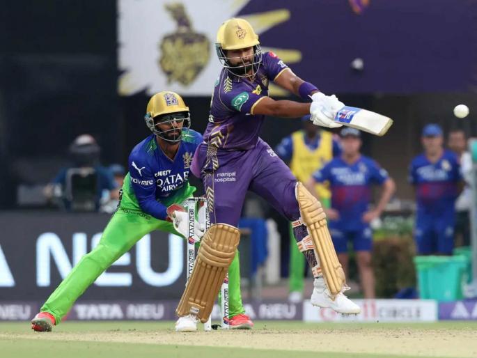 IPL 2024 KKR vs RCB Shreyas Iyer Phil Salt Ramandeep fifty helps KKR to score big as RCB needs 223 runs to win | कॅप्टन अय्यरचे अर्धशतक; सॉल्ट, रमणदीपची तुफानी फटकेबाजी; RCBला पुन्हा २००+ चे 'टार्गेट'
