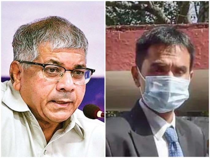 No action will be taken against Wankhede as per law, says Prakash Ambedkar | कायद्यानुसार वानखेडेंवर कारवाई होणार नाही, प्रकाश आंबेडकर यांचे मत No action will be taken against Wankhede as per law, says Prakash Ambedkar | कायद्यानुसार वानखेडेंवर कारवाई होणार नाही, प्रकाश आंबेडकर यांचे मत