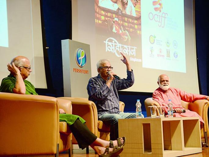 Since the tendency is preserved, the Shinhasan seems contemporary: Jabbar Patel | प्रवृत्ती तशीच असल्याने सिंहासन समकालीन वाटतो : जब्बार पटेल Since the tendency is preserved, the Shinhasan seems contemporary: Jabbar Patel | प्रवृत्ती तशीच असल्याने सिंहासन समकालीन वाटतो : जब्बार पटेल