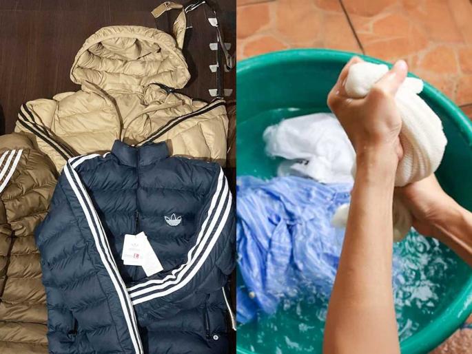 Best tips to wash woolen sweaters without losing shape How to prevent sweaters from shedding threads while washing Step-by-step guide to maintain winter clothes at home | जुने स्वटेर-जॅकेट धुताना धागे निघतात, फिटिंग बिघडते? ५ टीप्स - गरम कपडे राहतील नव्यासारखे Best tips to wash woolen sweaters without losing shape How to prevent sweaters from shedding threads while washing Step-by-step guide to maintain winter clothes at home | जुने स्वटेर-जॅकेट धुताना धागे निघतात, फिटिंग बिघडते? ५ टीप्स - गरम कपडे राहतील नव्यासारखे