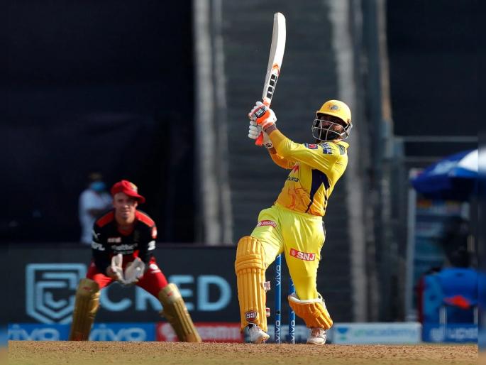 IPL 2021, RCB vs CSK, Live: Ravindra Jadeja smashes Harshal Patel for 37 runs in the final over, Watch Video | IPL 2021, RCB vs CSK, Live: ६, ६, ७nb, ६, २, ६, ४; रवींद्र जडेजाचा अखेरच्या षटकात RCBवर 'प्रहार'! Watch Video