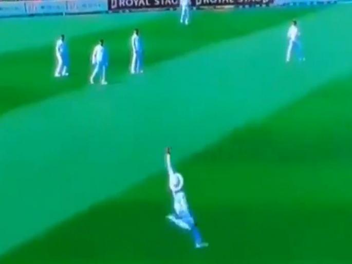 India vs New Zealand 2nd Test, Day 2 : Ravindra Jadeja take a breathtaking catch to dismiss Neil Wagner svg | India vs New Zealand 2nd Test : रवींद्र जडेजाचा 'Super' झेल, भले भले झाले फेल; Video