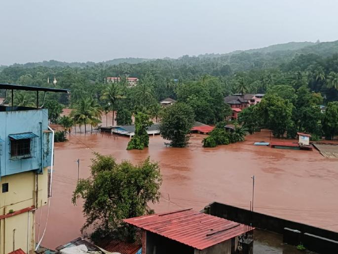 Heavy rain in Ratnagiri district, Jagbudi, Kodavali river reached alert level | रत्नागिरी जिल्ह्यात जोर'धार', जगबुडी, कोदवली नदीने इशारा पातळी गाठली; प्रशासनाच्या सतर्कतेच्या सूचना Heavy rain in Ratnagiri district, Jagbudi, Kodavali river reached alert level | रत्नागिरी जिल्ह्यात जोर'धार', जगबुडी, कोदवली नदीने इशारा पातळी गाठली; प्रशासनाच्या सतर्कतेच्या सूचना