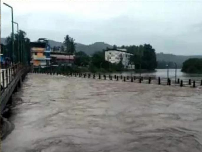 Rise in water level of rivers in Ratnagiri district due to arrival of rains | रत्नागिरी जिल्ह्यात पावसाच्या आगमनाने नद्यांच्या पाणीपातळीत वाढ Rise in water level of rivers in Ratnagiri district due to arrival of rains | रत्नागिरी जिल्ह्यात पावसाच्या आगमनाने नद्यांच्या पाणीपातळीत वाढ