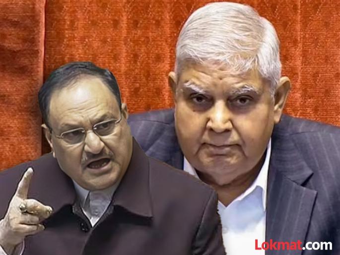 'I will say that...'; Dandi, J.P. Nadda breaks silence on 'that' statement in Rajya Sabha and Dhankhar's meeting | 'मी बोलेन तेच...'; राज्यसभेतील 'ते' विधान आणि धनखड यांच्या बैठकीला दांडी, राजीनाम्यानंतर नड्डांनी मौन सोडलं