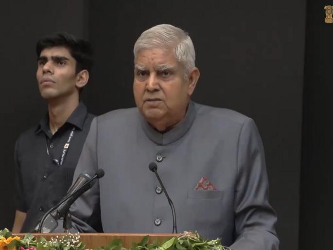 'Women are not safe, society is tainted', Vice President angry over Kolkata rape-murder case | 'जिथे महिला सुरक्षित नाहीत, तो समाज कलंकित...', कोलकाता प्रकरणावर उपराष्ट्रपतींचा संताप 'Women are not safe, society is tainted', Vice President angry over Kolkata rape-murder case | 'जिथे महिला सुरक्षित नाहीत, तो समाज कलंकित...', कोलकाता प्रकरणावर उपराष्ट्रपतींचा संताप
