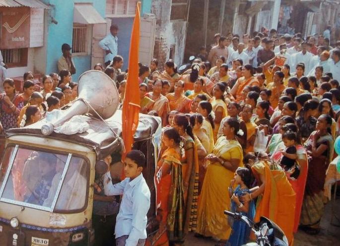 Dumdumali Murtijapur city named 'Jai Santaji' | ‘जय संताजी’ नाम घोषाने दुमदुमली मूर्तिजापूर नगरी Dumdumali Murtijapur city named 'Jai Santaji' | ‘जय संताजी’ नाम घोषाने दुमदुमली मूर्तिजापूर नगरी
