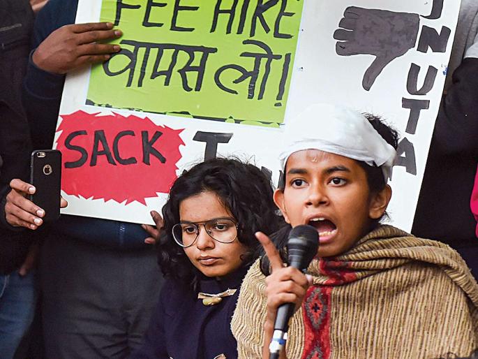 Attack in JNU intensifies nationwide | जेएनयूमधील हल्ल्याचे देशभरात तीव्र पडसाद