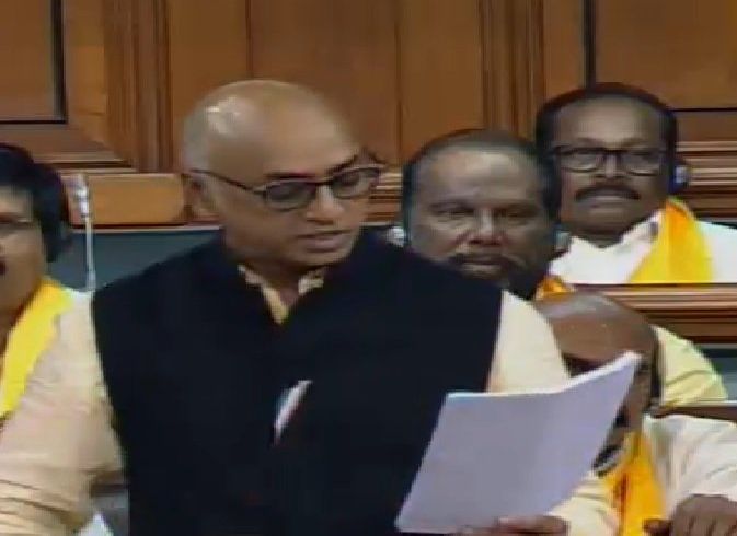 No Confidence Motion: Andhra Pradesh split wrongly- TDP prepares for injustice | No Confidence Motion : आंध्र प्रदेशचे विभाजन चुकीच्या पद्धतीने झाले- टीडीपीने मांडला अन्यायाचा पाढा No Confidence Motion: Andhra Pradesh split wrongly- TDP prepares for injustice | No Confidence Motion : आंध्र प्रदेशचे विभाजन चुकीच्या पद्धतीने झाले- टीडीपीने मांडला अन्यायाचा पाढा