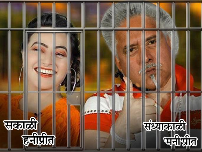 'Honeypreet in the morning and' Money 'in the evening; | सकाळी हनीप्रीत आणि संध्याकाळी 'मनी'प्रीत, सोशल मीडियावर हास्यकल्लोळ 'Honeypreet in the morning and' Money 'in the evening; | सकाळी हनीप्रीत आणि संध्याकाळी 'मनी'प्रीत, सोशल मीडियावर हास्यकल्लोळ