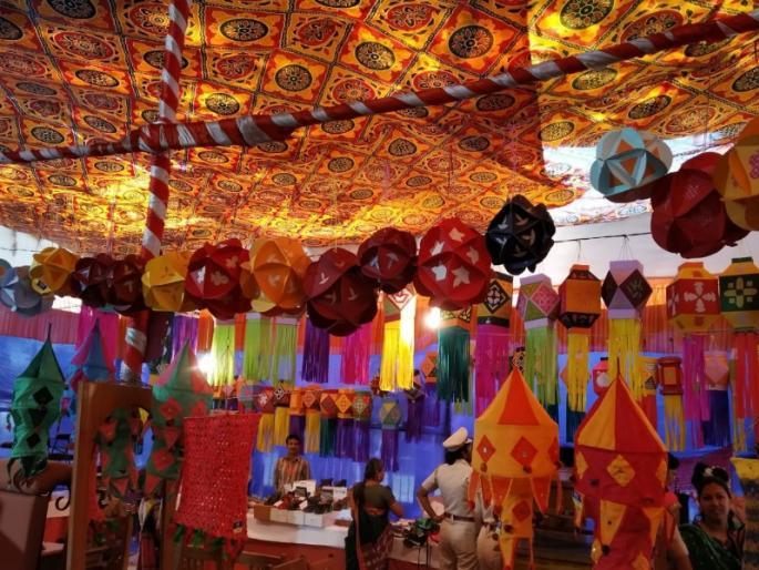 20 lakh income got from the exhibition held by yerwda jail | कैद्यांची कमाल ; दिवाळी निमित्त भरविण्यात अालेल्या वस्तूंच्या प्रदर्शनात 20 लाखांची विक्री 20 lakh income got from the exhibition held by yerwda jail | कैद्यांची कमाल ; दिवाळी निमित्त भरविण्यात अालेल्या वस्तूंच्या प्रदर्शनात 20 लाखांची विक्री