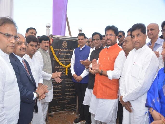 Chief Minister inaugurated Jalna's Chemical Technology Institute | जालन्याच्या रसायन तंत्रज्ञान संस्थेचे मुख्यमंत्र्यांच्या हस्ते झाले भूमिपूजन Chief Minister inaugurated Jalna's Chemical Technology Institute | जालन्याच्या रसायन तंत्रज्ञान संस्थेचे मुख्यमंत्र्यांच्या हस्ते झाले भूमिपूजन