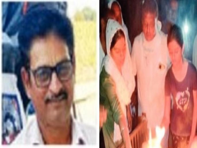 The hands that were supposed to give the salary gave the fire Father died | ज्या हातांनी द्यायचा होता पगार, त्याच हातांनी दिला मुखाग्नी; वडिलांच्या अकाली 'एक्झिट'ने धक्का! The hands that were supposed to give the salary gave the fire Father died | ज्या हातांनी द्यायचा होता पगार, त्याच हातांनी दिला मुखाग्नी; वडिलांच्या अकाली 'एक्झिट'ने धक्का!