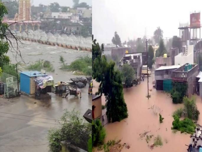 Heavy rain in many parts of Jalgaon district; Warning issued | जळगाव जिल्ह्यातील अनेक भागात जोरदार पाऊस; सावधानतेचा इशारा