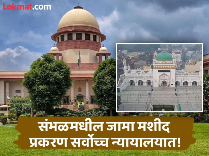 jama masjid sambhal update Supreme Court Asks Trial Court Not To Proceed | 'कोणतीही कारवाई करू नका'; जामा मशीद प्रकरणी सर्वोच्च न्यायालयाचे कनिष्ठ न्यायालयाला निर्देश jama masjid sambhal update Supreme Court Asks Trial Court Not To Proceed | 'कोणतीही कारवाई करू नका'; जामा मशीद प्रकरणी सर्वोच्च न्यायालयाचे कनिष्ठ न्यायालयाला निर्देश