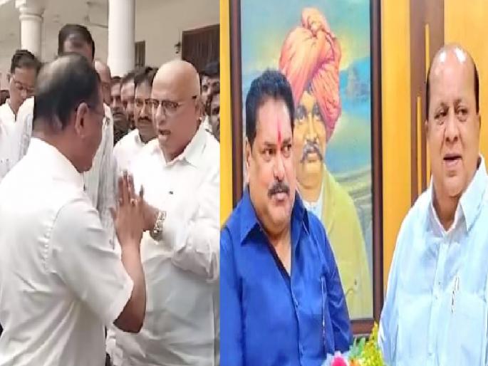 Is it Rajekhan Jamadar who is putting Sanjay Mandalika in trouble, Question of Mushrif group | राजेखान जमादारच संजय मंडलिकांना अडचणीत आणतायत का? मुश्रीफ गटाची विचारणा  Is it Rajekhan Jamadar who is putting Sanjay Mandalika in trouble, Question of Mushrif group | राजेखान जमादारच संजय मंडलिकांना अडचणीत आणतायत का? मुश्रीफ गटाची विचारणा