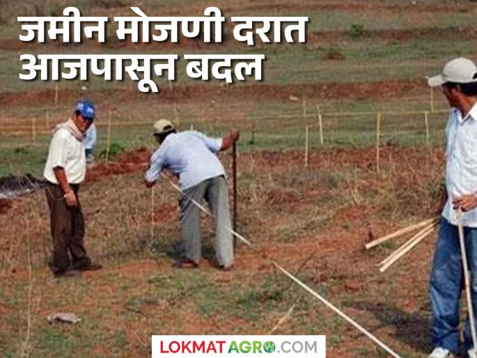 Jamin Mojani : From today read the different rates to be paid for regular and fast land survey | Jamin Mojani : आजपासून नियमित व द्रूतगती जमीन मोजणीसाठी द्यावे लागणार वेगवेगळे दर वाचा सविस्तर Jamin Mojani : From today read the different rates to be paid for regular and fast land survey | Jamin Mojani : आजपासून नियमित व द्रूतगती जमीन मोजणीसाठी द्यावे लागणार वेगवेगळे दर वाचा सविस्तर