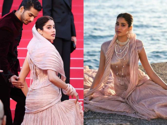 Janhvi Kapoor shines on the red carpet at Cannes film festival looked stunning in pink corset | जान्हवी कपूरचा कान्सच्या रेड कार्पेटवर जलवा, अभिनेत्रीच्या ग्लॅमरस लूकवरुन नजरच हटेना Janhvi Kapoor shines on the red carpet at Cannes film festival looked stunning in pink corset | जान्हवी कपूरचा कान्सच्या रेड कार्पेटवर जलवा, अभिनेत्रीच्या ग्लॅमरस लूकवरुन नजरच हटेना