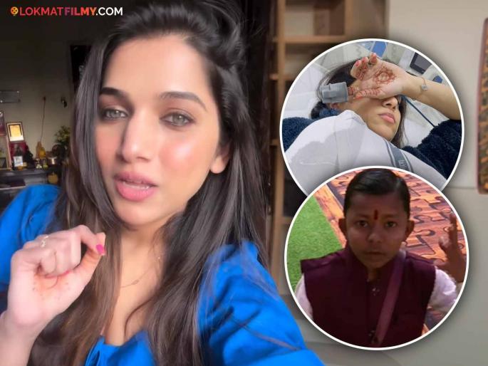 "Then who cast the spell?", Jahnavi Killekar's question after recovering from illness, netizens said - Chhota Putdari | "मग दृष्ट कोणी लावली?", आजारपणातून बरी झाल्यानंतर जान्हवीचा सवाल, नेटकरी म्हणाले - छोटा पुढारी